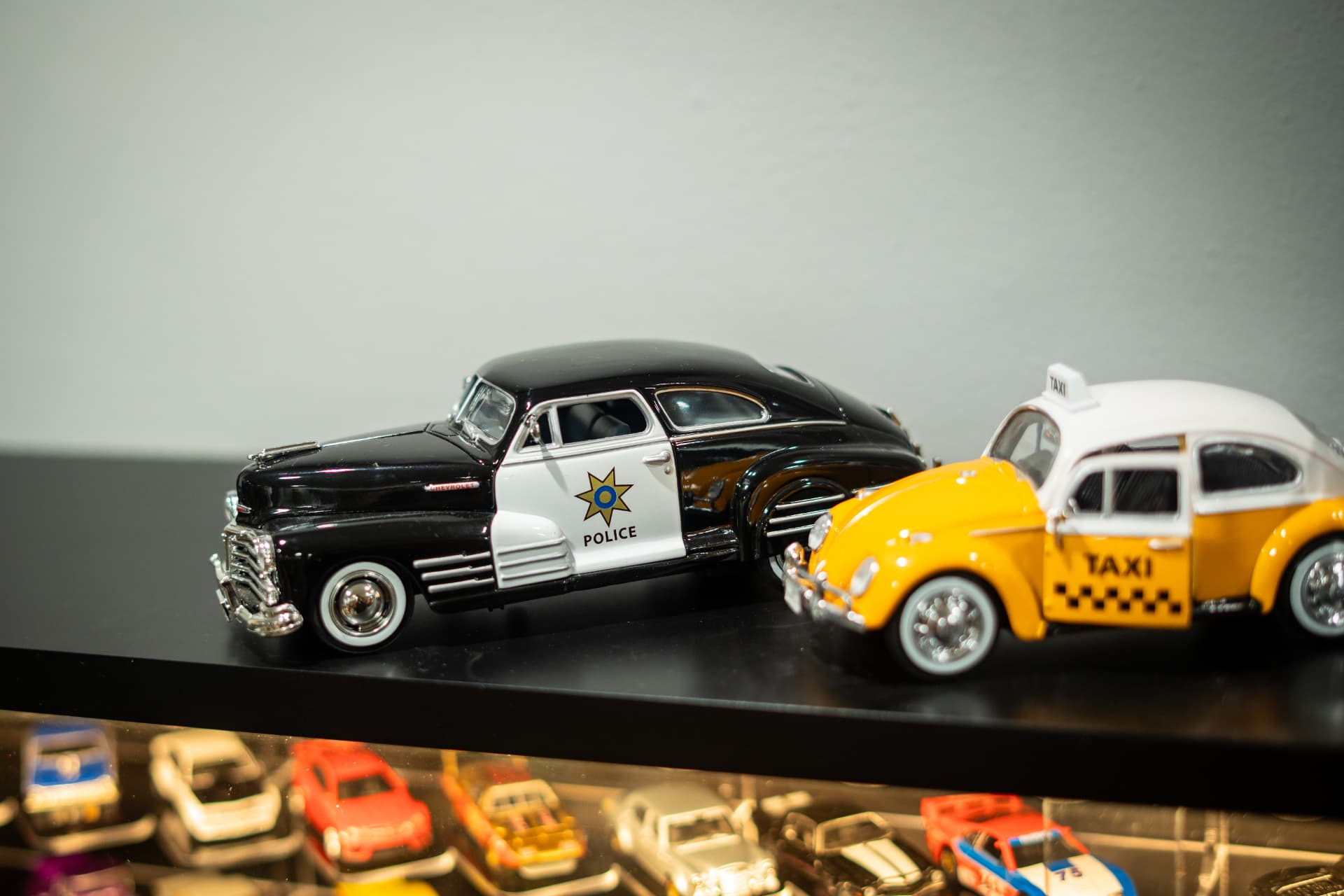 Miniaturas clássicas em detalhe